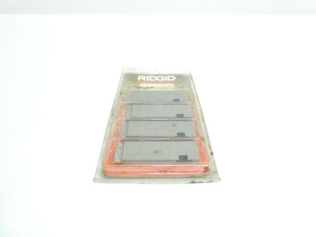 SET OF 4 RIDGID 47745 RH UNIVERSAL PIPE DIE 1/2-3/4IN NPT