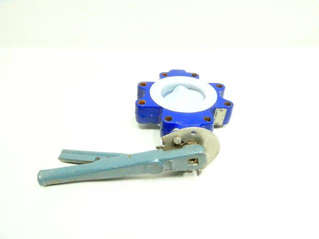 AMRI KSB TL31KFS9F07 PNEUMATIC STEEL LUGGED COATED BUTTERFLY VALVE 4IN