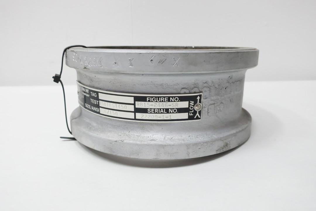 GULF VALVE RB15-2446-SR STEEL WAFER CHECK VALVE 6IN 150