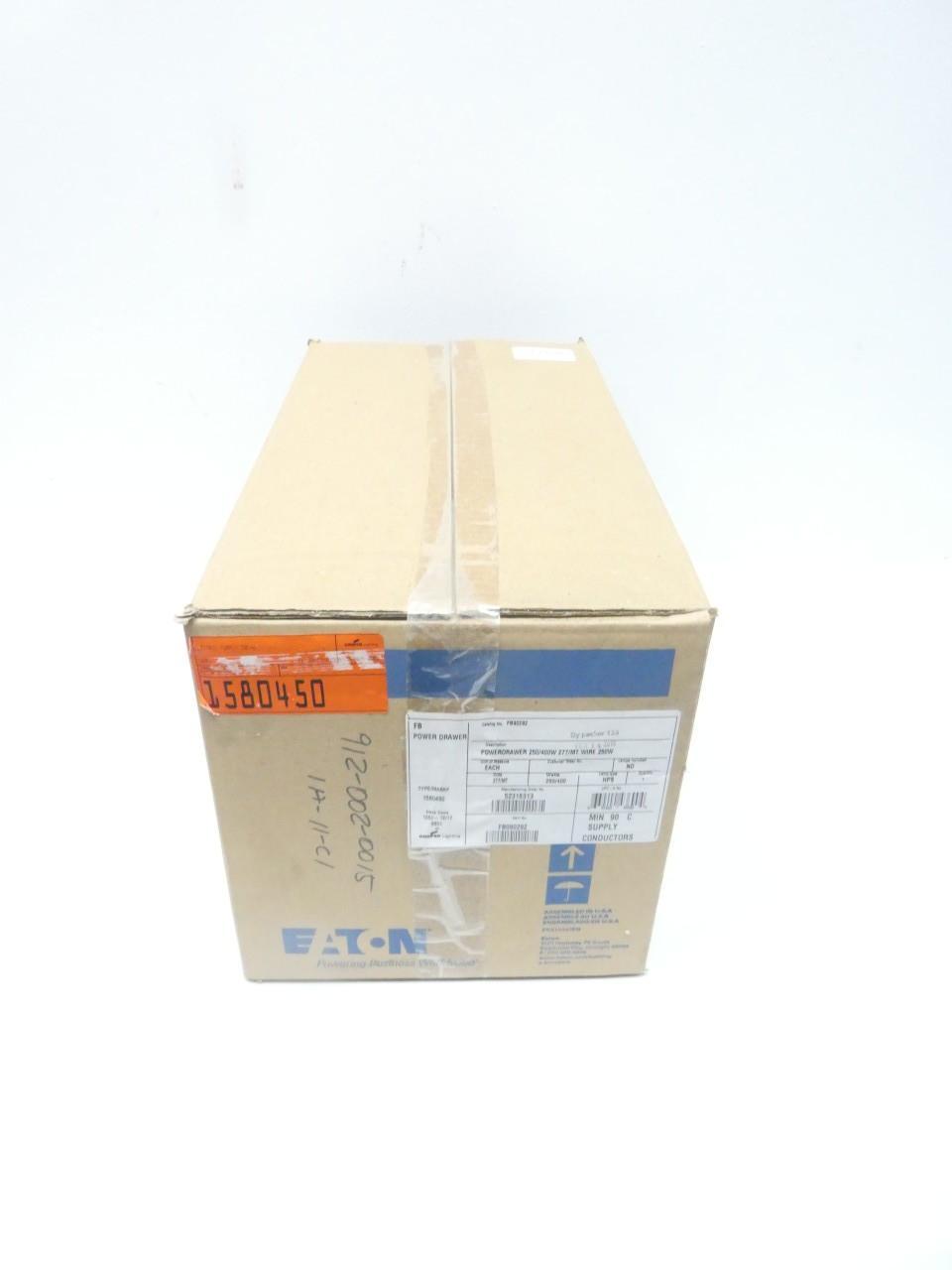 EATON FB090292 FB POWER DRAWER 250/400W 120/240V-AC