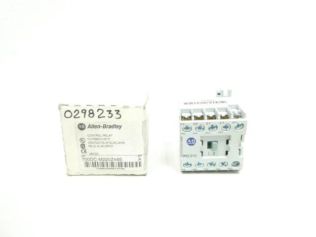 ALLEN BRADLEY 700DC-M220Z48S CONTROL RELAY 48V-DC