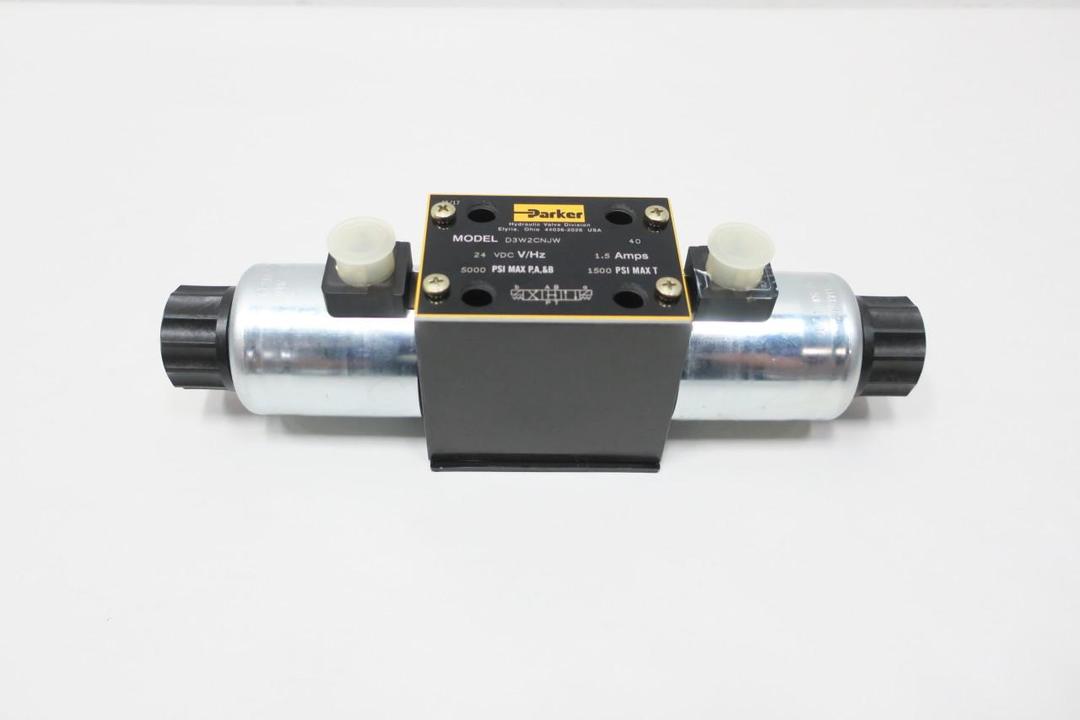 PARKER D3W2CNJW HYDRAULIC DIRECTIONAL CONTROL VALVE 5000PSI 24V-DC