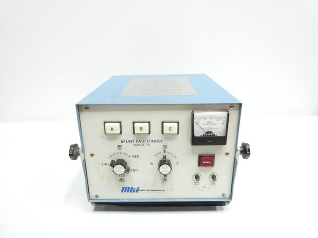 MTI MULTI-TECH MODEL 76 BRUNT FAULTFINDER