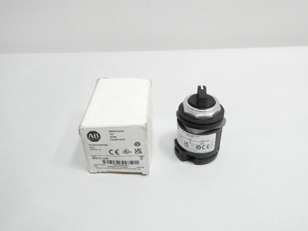 ALLEN BRADLEY 800TC-U29 POTENTIOMETER 2W 300V-AC 300V-DC