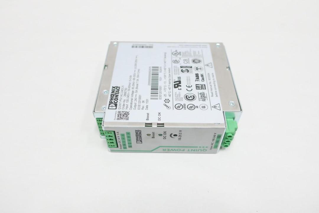 PHOENIX CONTACT QUINT-PS/1AC/24DC/5 2866750 POWER SUPPLY 100-240V-AC 5A 24V-DC