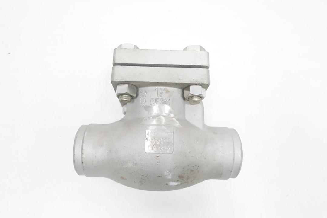 GODDARD S-000886-12WA STAINLESS BUTT WELD SWING CHECK VALVE 400CWP 1-1/2IN