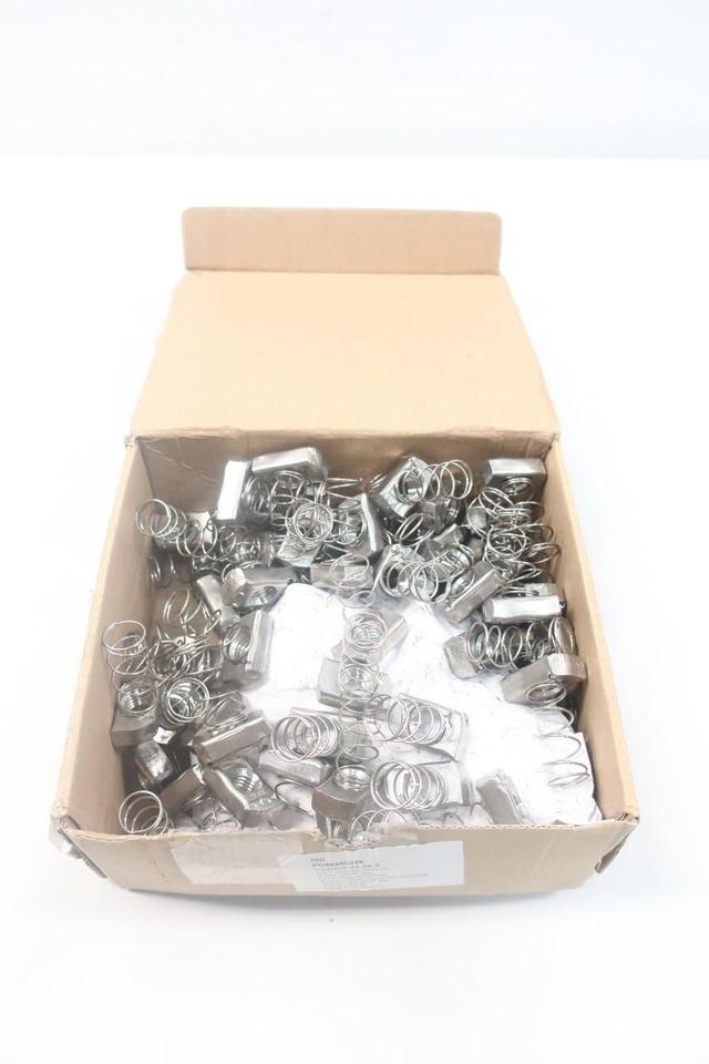 BOX OF 100 TECHLINE INTERNATIONAL I-1035-SS SPRING NUT 1/2-13