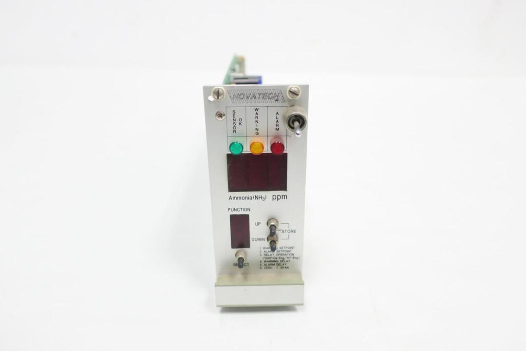 NOVATECH 103325-C AMMONIA NH3 PPM GAS MONITOR MODULE