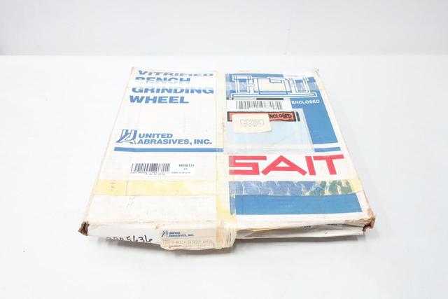 UNITED ABRASIVES 28060 SAIT GRINDING WHEEL 12IN X 2IN X 1-1/2IN 24 GRIT