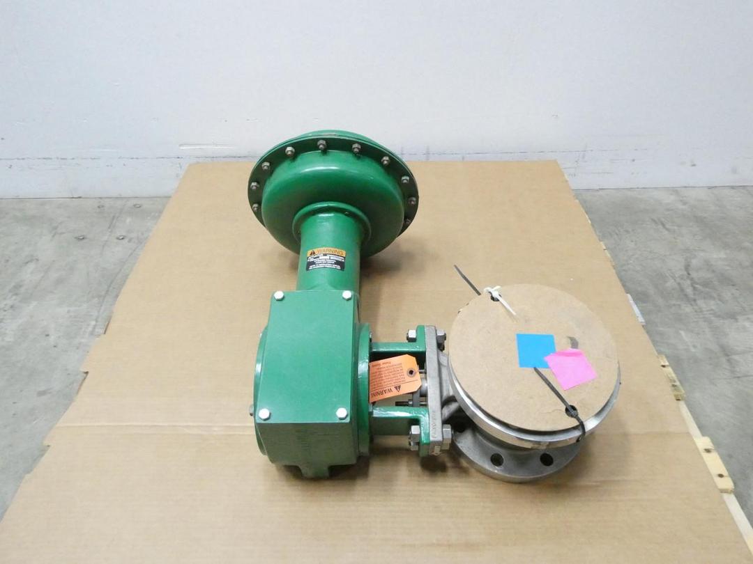 FISHER V150 SER B VEE-BALL 1051 SIZE 40 STAINLESS BALL CONTROL VALVE 4IN 150