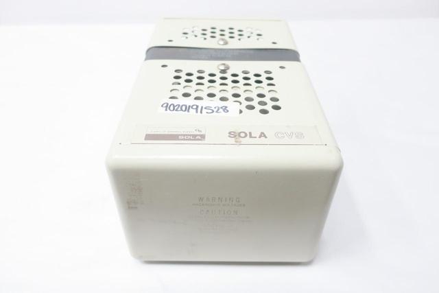SOLA 23-00150-0800-23 CONSTANT VOLTAGE TRANSFORMER 95-130/175-235V-AC