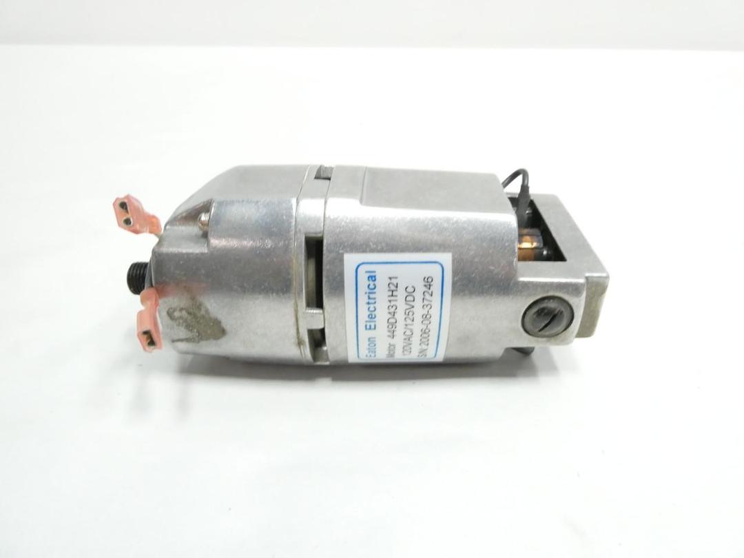 EATON 449D431H21 SWITCHGEAR CHARGING MOTOR 120VAC/125VDC