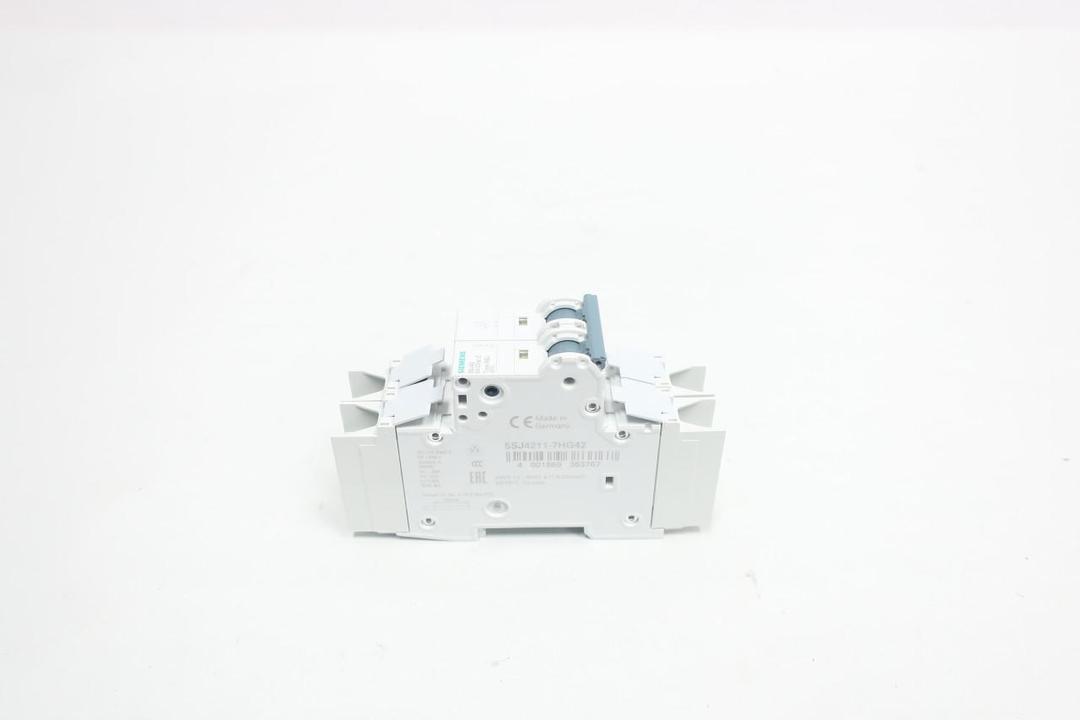 SIEMENS 5SJ4211-7HG42 MINIATURE CIRCUIT BREAKER 2P 5A AMP 277/480V-AC