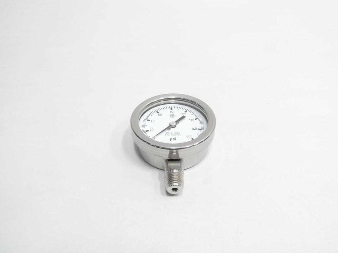 MCDANIEL CONTROLS KE AB40203 PRESSURE GAUGE 1/4IN NPT 0-160PSI