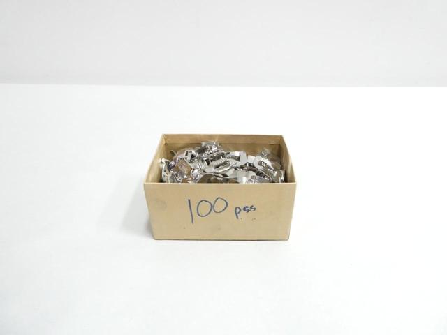 BOX OF 100 BAND-IT C254 EAR-LOKT STAINLESS BUCKLES 1/2IN