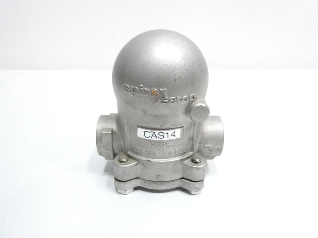 SPIRAX SARCO CAS14 PN25 CF8M 1.4408 STAINLESS STEAM TRAP 203PSI 1/2IN NPT