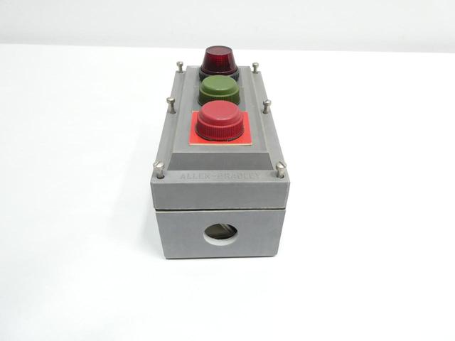 ALLEN BRADLEY 800R-2HAR4R SEALED CONTACT PUSHBUTTON STATION 600V-AC