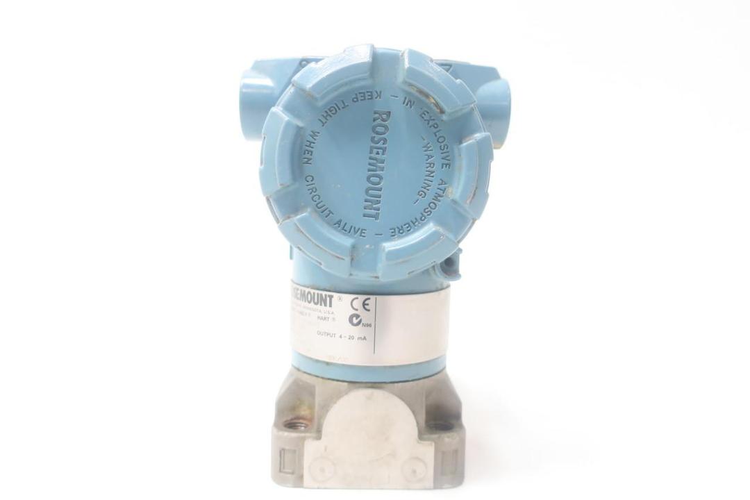 ROSEMOUNT 3051CD2A22A1AB4 DIFFERENTIAL PRESSURE TRANSMITTER 3626PSI 10.5-55V-DC
