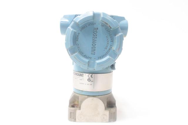 ROSEMOUNT 3051CD2A22A1AB4 DIFFERENTIAL PRESSURE TRANSMITTER 3626PSI 10.5-55V-DC