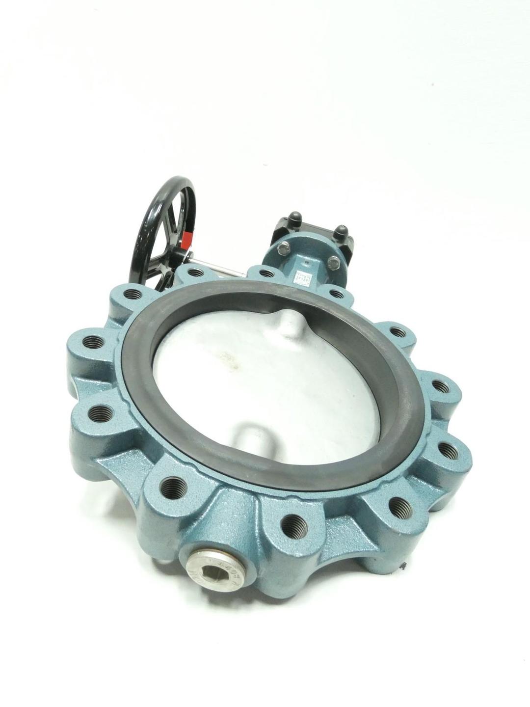 EBRO Z014ADIDSEG01000 MANUAL IRON LUGGED BUTTERFLY VALVE 10IN