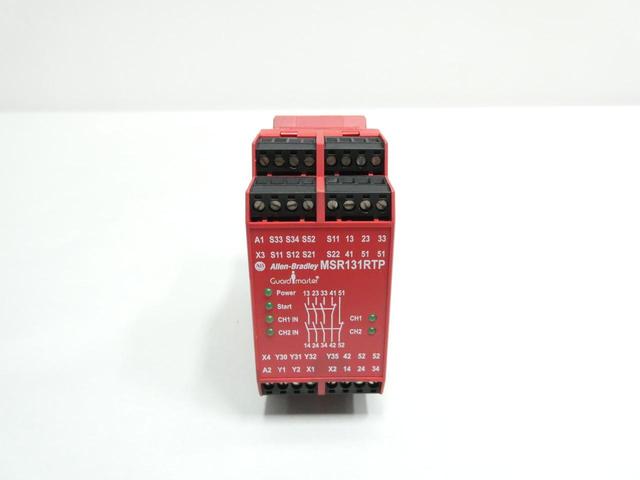 ALLEN BRADLEY 440R-C23137 GUARDMASTER SAFETY RELAY 115V-AC