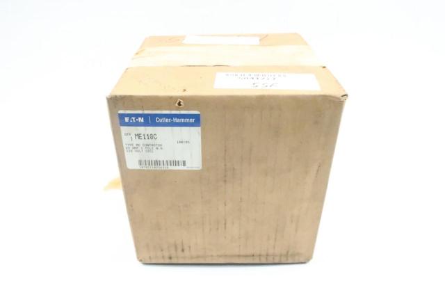 CUTLER HAMMER ME110C DC CONTACTOR 125V-DC 25A AMP