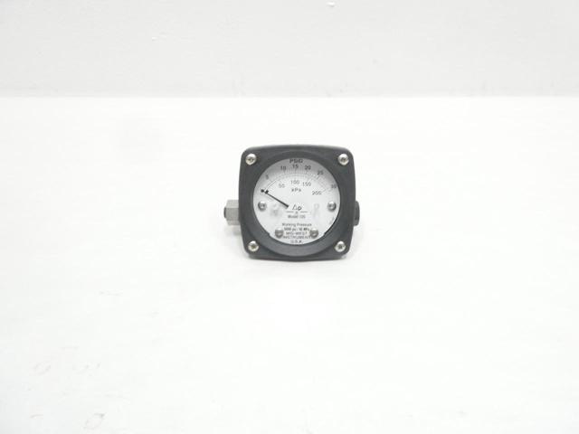 MID-WEST 120AA-00-OO PRESSURE GAUGE 3IN 1/4IN NPT 0-30KPA