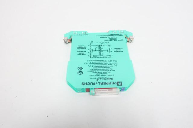 PEPPERL FUCHS 71816 Z787 SAFE SNAP BARRIER SAFETY RELAY