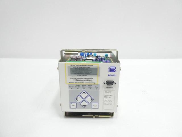 BASLER ELECTRIC BE1-851 PROTECTION RELAY 48/125V-AC/DC