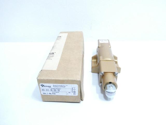 VERSA VCS-3512-18S-55G-155 PNEUMATIC SOLENOID VALVE 200PSI