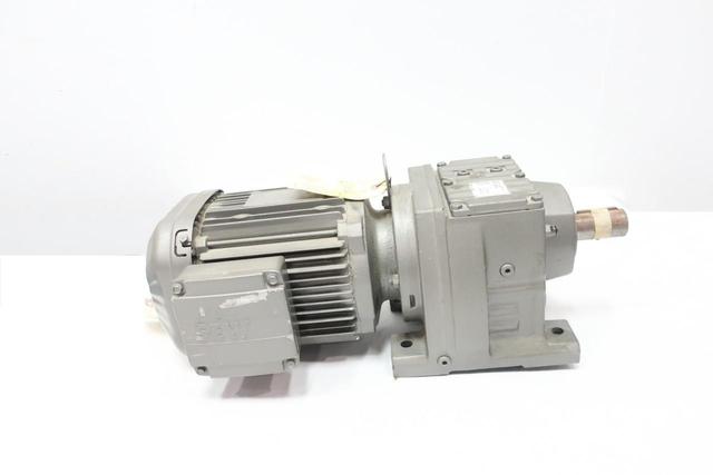 SEW EURODRIVE R57DRE90L4 GEARMOTOR 47RPM 3PH 2HP 230/460V-AC