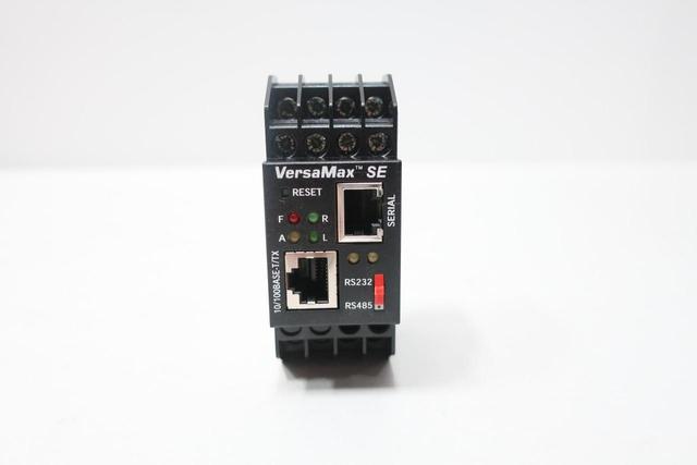 GE FANUC IC200SET001-BB VERSAMAX SE SERIAL TO ETHERNET ADAPTER MODULE