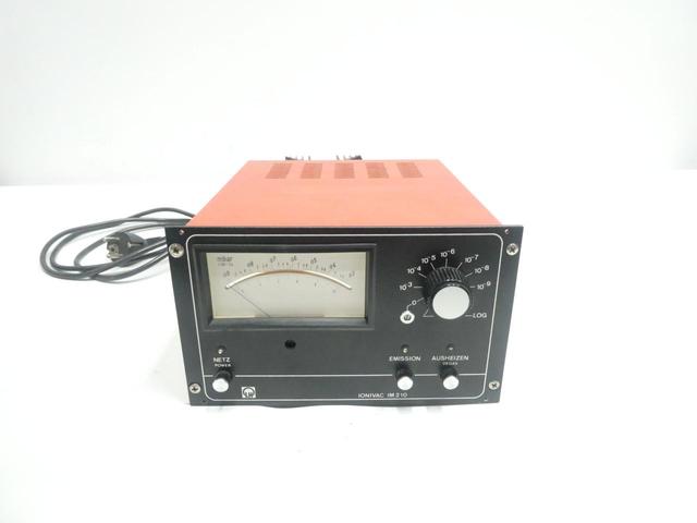 LEYBOLD- HERAEUS IM210 VACUUM ION GAUGE CONTROLLER