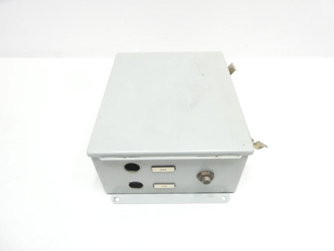HOFFMAN A1210CH STEEL ENCLOSURE 12IN X 10IN X 5IN