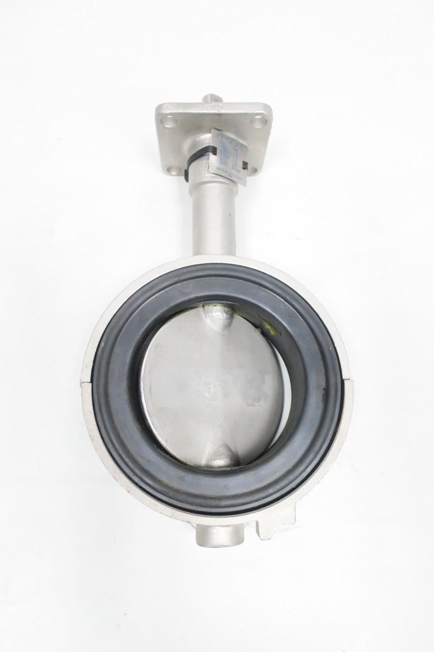 KEYSTONE 990 STAINLESS WAFER BUTTERFLY VALVE 4IN
