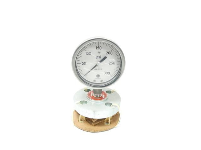 USG SC-3/4-151 AMETEK PRESSURE GAUGE 4IN 0-300PSI 1/2IN NPT