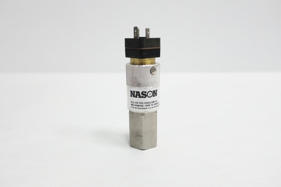 NASON CD-T5C-2250J/HR115 PRESSURE SWITCH 3/8IN 1000-3000PSI