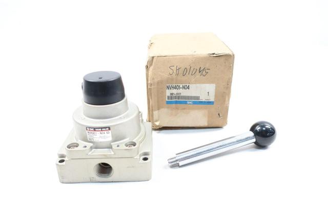 SMC NVH401-N04 HAND VALVE 1/2IN 145PSI
