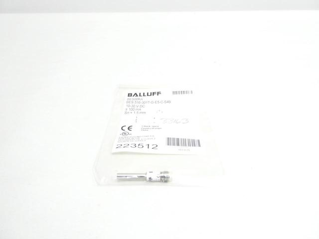BALLUFF BES00KA BES 516-3017-G-E5-C-S49 PROXIMITY SENSOR 10-30V-DC