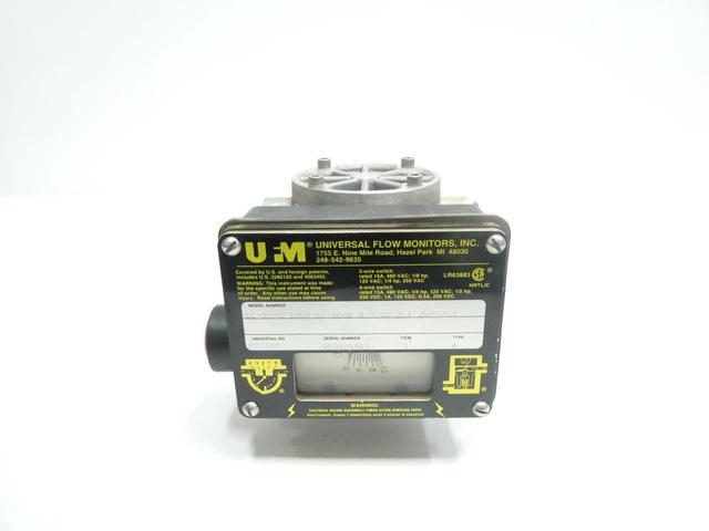UFM LL-ABMSF12GM-6L-160V.9-A0WU-ZLT-ZRP-ZEJ FLOW METER 0-12GPM 3/4IN NPT