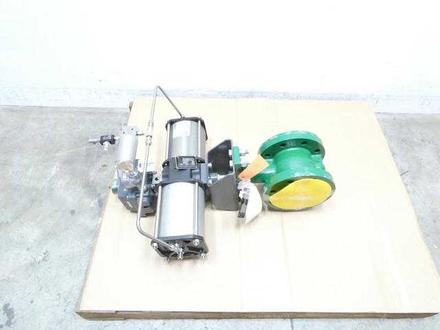 FISHER CV500 XD210SR-S09-L DXP-M21G2EB PNEUMATIC STEEL CONTROL VALVE 4IN 300