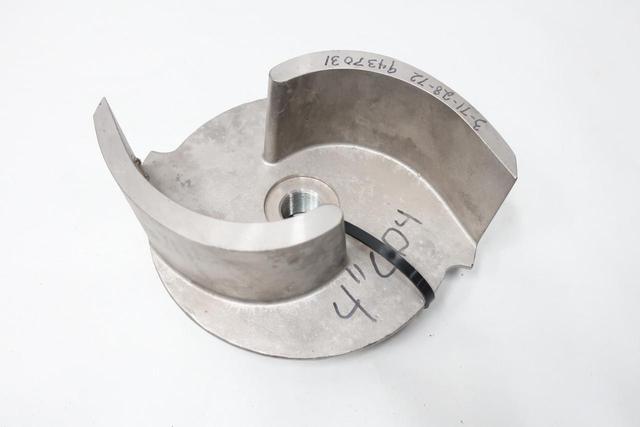 GORMAN RUPP 10528-1718H T4 CD4MCU STAINLESS 2-VANE PUMP IMPELLER 9-3/4IN OD