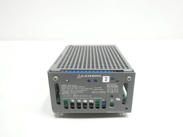 LAMBDA LNS-X-28 POWER SUPPLY 105-127/210-250V-AC 28V-DC 200W