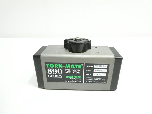 POSI-FLATE 890-250 DA TORK-MATE PNEUMATIC VALVE ACTUATOR 125PSI