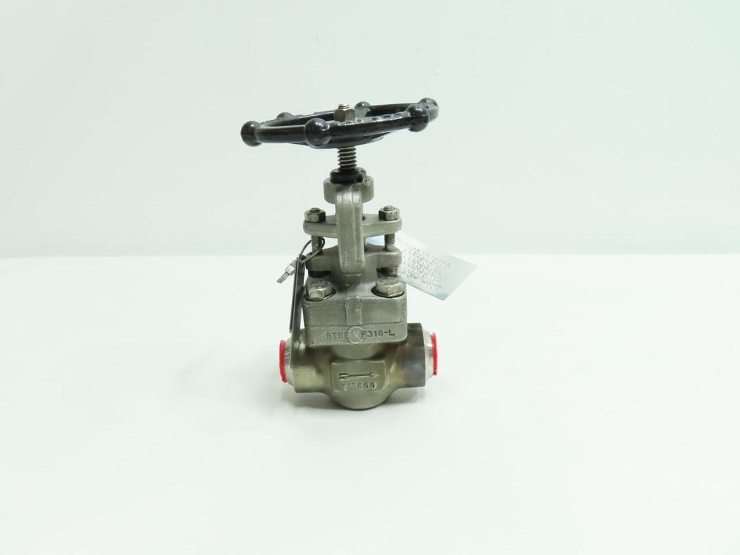 DSI 4221E16-18 MANUAL STAINLESS BUTT WELD GLOBE VALVE 1IN 800