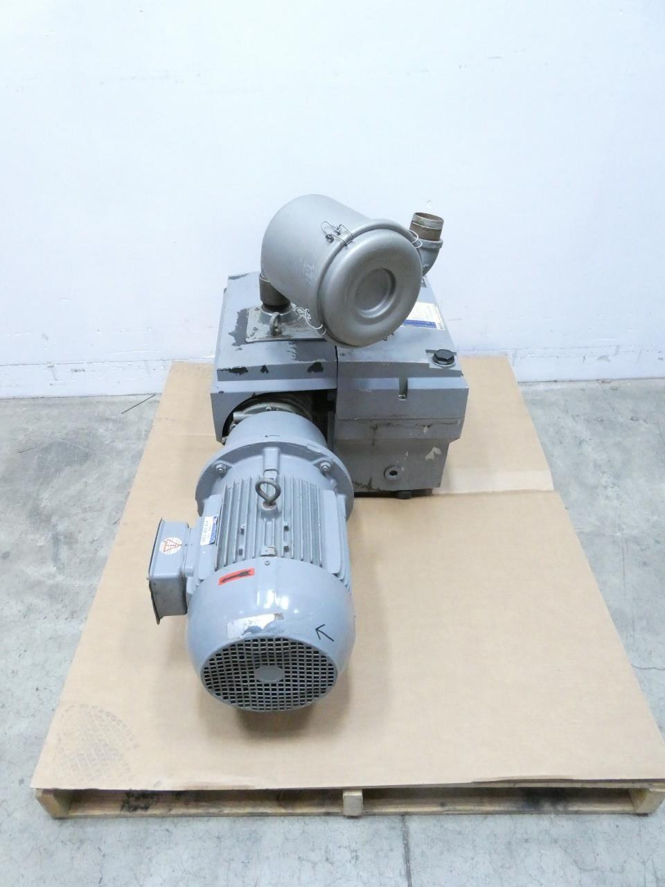BECKER U 4.250 SA/K ROTARY VANE VACUUM PUMP 300M3/H 7.55KW 440-480/760-830V-AC