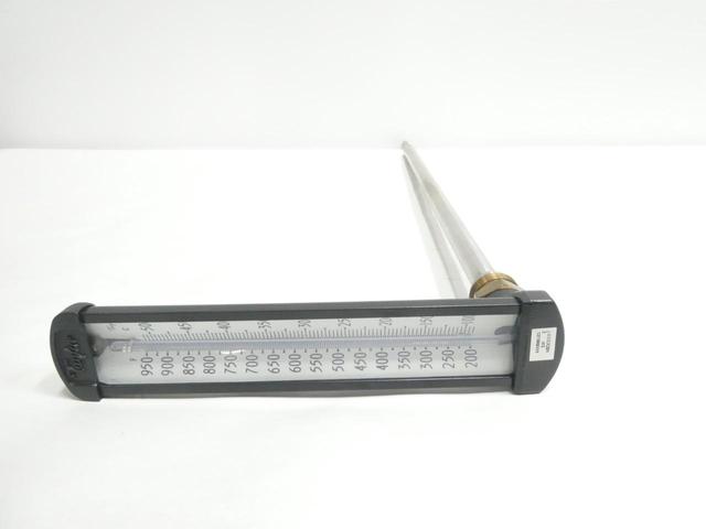 TAYLOR EB7224J017 BIMETAL THERMOMETER 200-950F 24IN 1IN NPT