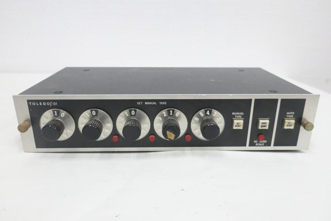 TOLEDO SCALE 131 0131-0001 SET MANUAL TARE MODULE 115V-AC