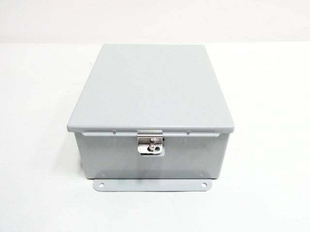 HOFFMAN A-1008NF STEEL ENCLOSURE 10IN X 8IN X 4IN