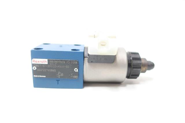 REXROTH R901170278 DBET-61/200G24K4V-50 HYDRAULIC PROPORTIONAL CONTROL VALVE